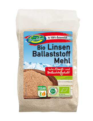 Glutenfreies Bio Linsenschalenmehl aus Österreich